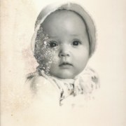 Fotorestauration von Babybild