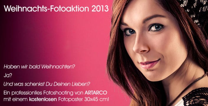 Fotoaktion Weihnachten 2013 – Fotografie für Kinder, Einzelpersonen und Familien Ausdrucksstarke Porträts in unserem Studio