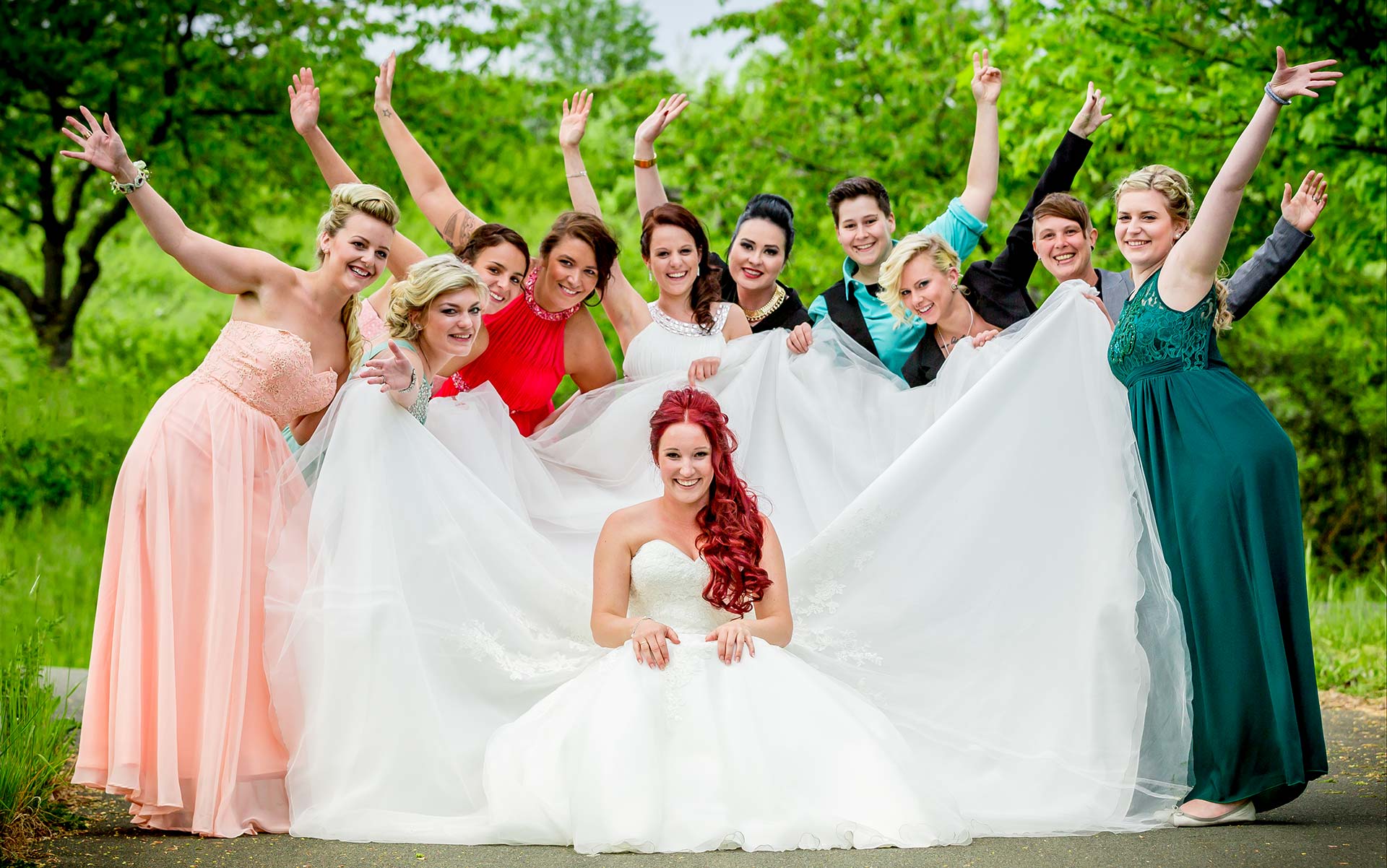 Hochzeitsfotografie Furth Lebendige Schone Hochzeitsfotos